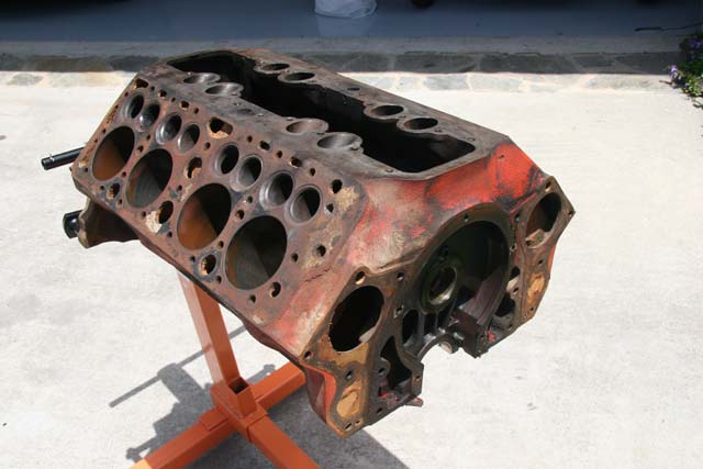Mercury CM flathead engine block