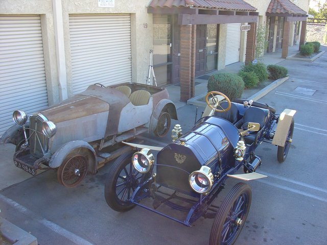 1932 Wolseley Hornet Special and 1912 EMF Semi-Racer