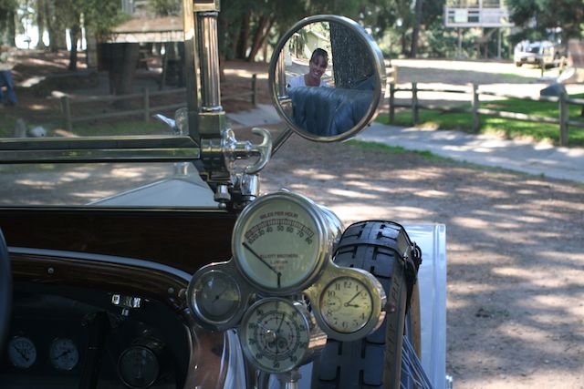 The 1914 RR from the driver's perspective. What a view!