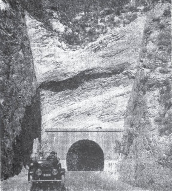 Newhall Tunnel in 1919