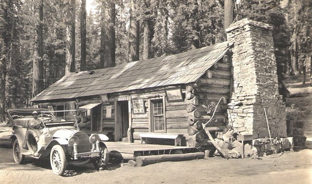 The Yosemite &quot;Horseshoe Route&quot; drivers cabin