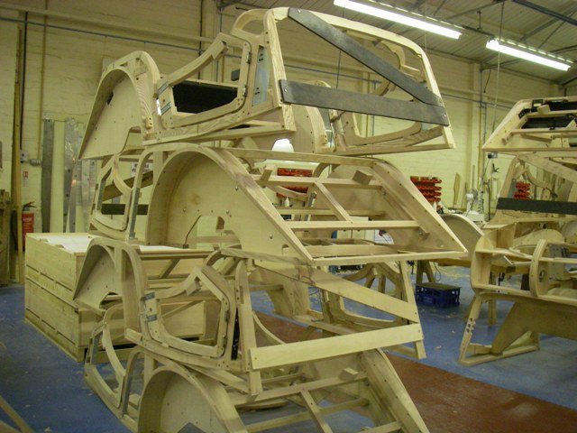 Visions of a never ending wood project reminded me of the Morgan factory...same design, same job - next 100 years