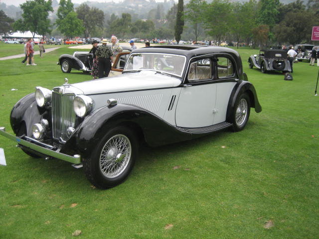 1938 MG SA Saloon