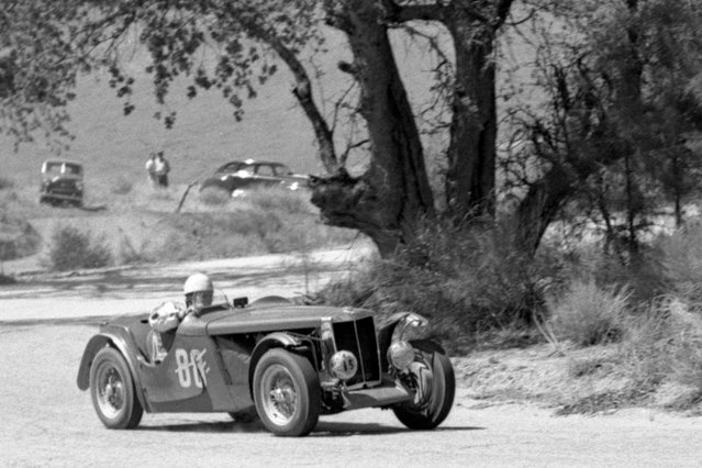 MG TC John Edgar Special in early clothing