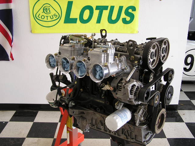 Zetec engine for the Lotus